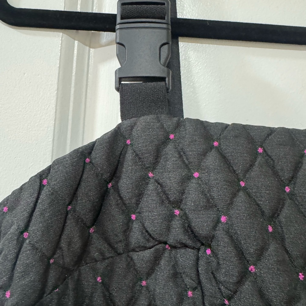 Nocturne Black Quilted Dress Size 38 - Picture 4 of 9